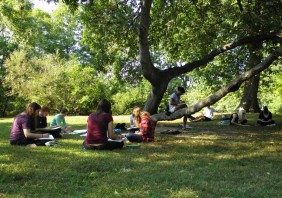 Drawing in the Park / Studio Foundation Dept.